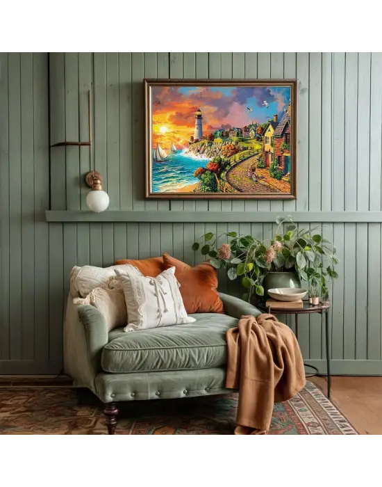 20758 PUZZLE 1000 LİGHTHOUSE BY THE SEA