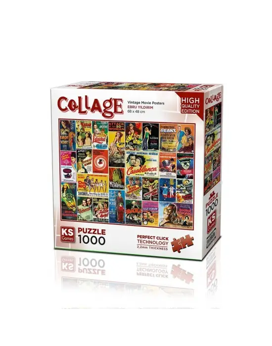 20759 PUZLE 1000 VİNTAGE MOVİE POSTERS