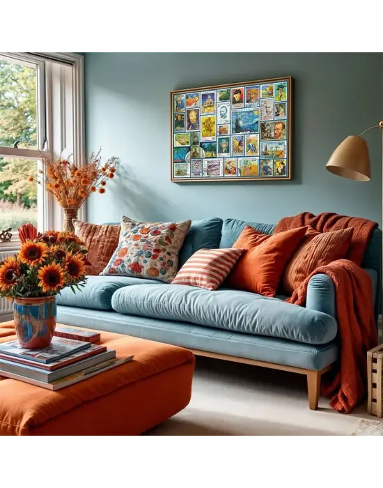 20760 PUZZLE 1000 PULLAR POSTAGE STAMPS