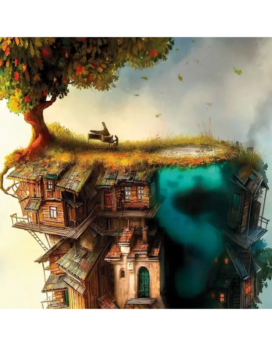 20777 PUZZLE 1000 PLANİST ON THE ROOFTOP