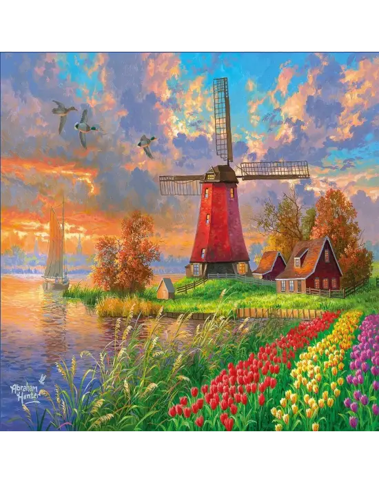 20787 PUZZLE 1000 TULİP FARM