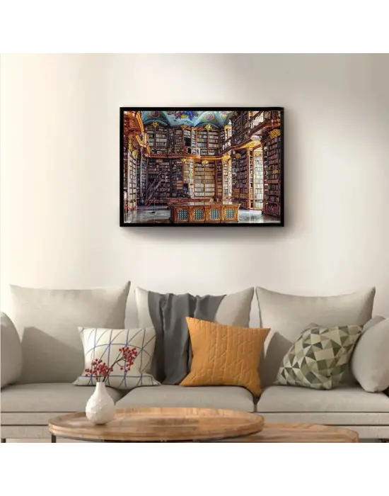 20801 PUZZLE 1000 LİBRARY OF ST.FLORİAN MONASTERY