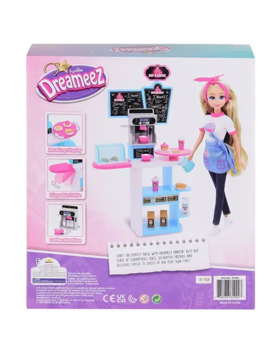 2081002 Dreameez Bebek ve Cafe Oyun Seti -Sunman