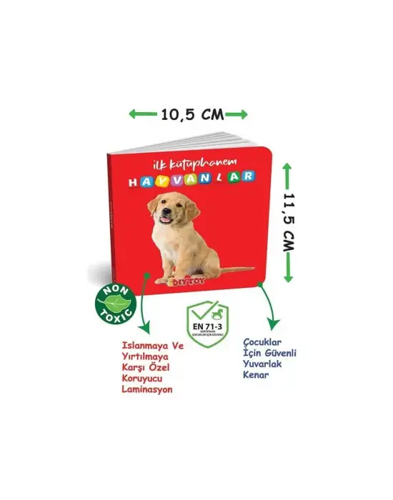 2090 Dıytoy, İlk Kütüphanem-İlk Sözcükler 8Li Mini Kitap Seti