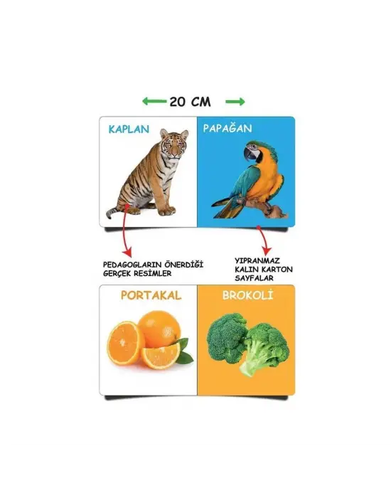 2090 Dıytoy, İlk Kütüphanem-İlk Sözcükler 8Li Mini Kitap Seti