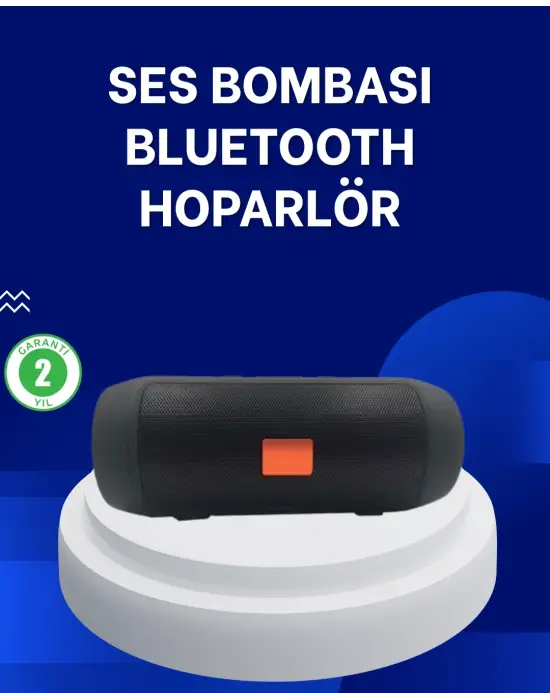 20w Güçlü Ses Bluetooth Hoparlör Dahili Batarya Suya Dayanıklı