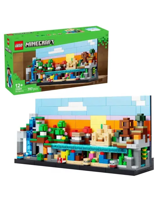 21589 Lego Minecraft Mini Biomes 797 parça +12 yaş