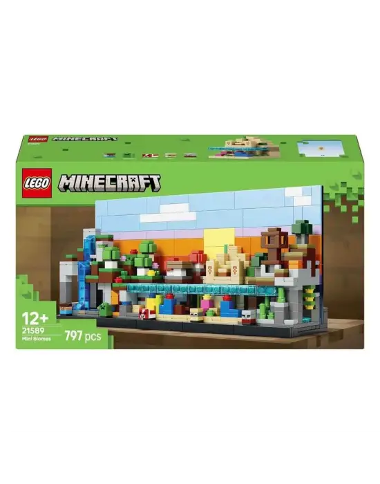 21589 Lego Minecraft Mini Biomes 797 parça +12 yaş