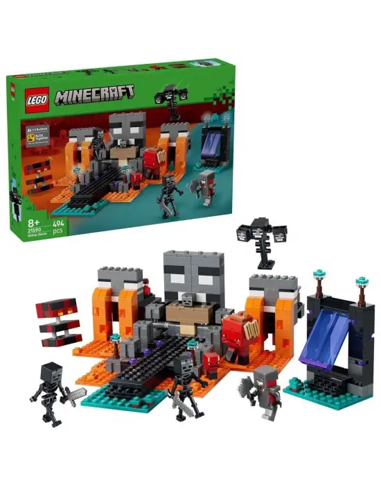 21590 Lego Minecraft Wither Savaşı 494 parça +8 yaş