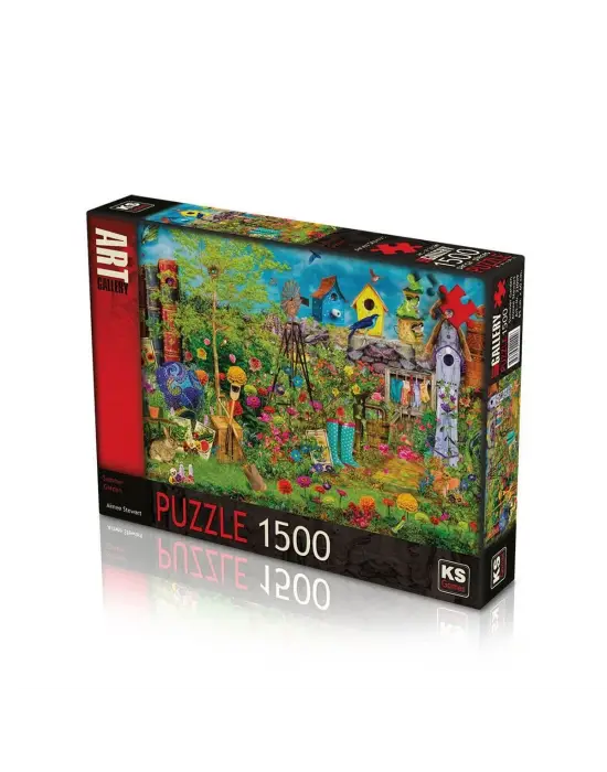 22009 Yaz Bahçesi Aimee Stewart 1500 Parça Art Gallery Puzzle -KS Puzzle