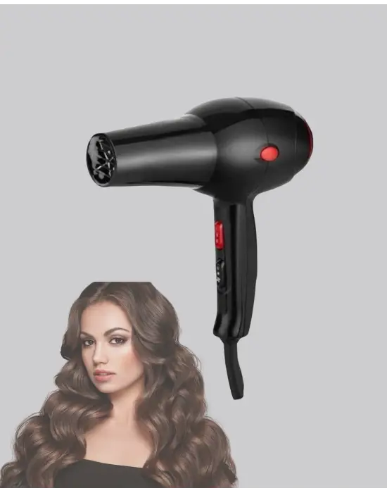 2200w Fön Makinesi – Profesyonel Ac Motor, Soğuk Ve Sıcak Üfleme