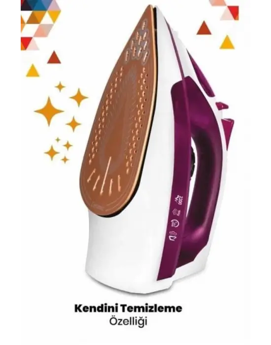 2200w Seramik Kaplama Es Tasarımı 360 Derece Dönebilir Kablosu