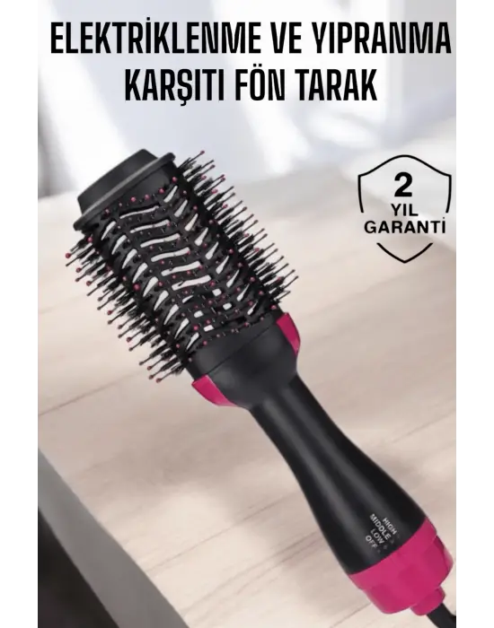 220°c’ye Kadar Isınan, Hacim Ve Yıpranma Karşıtı Profesyonel Fön Tarağı