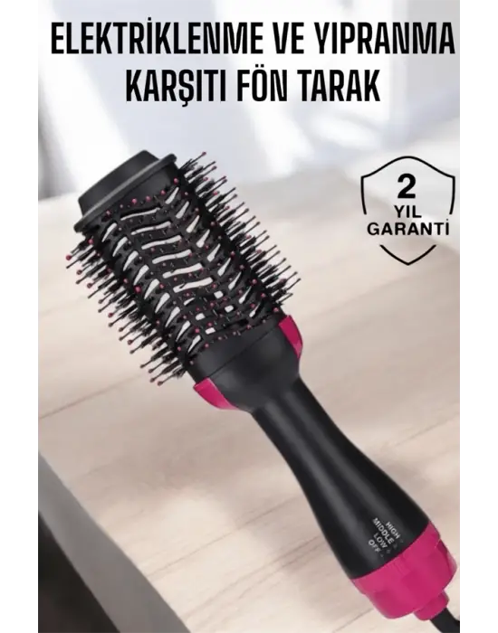 220°c’ye Kadar Isınan, Hacim Ve Yıpranma Karşıtı Profesyonel Fön Tarağı