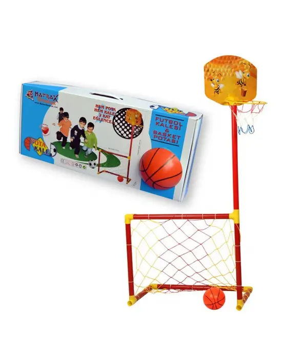 224 Portatik Kale ve Basket Potası -Akçiçek Oyuncak