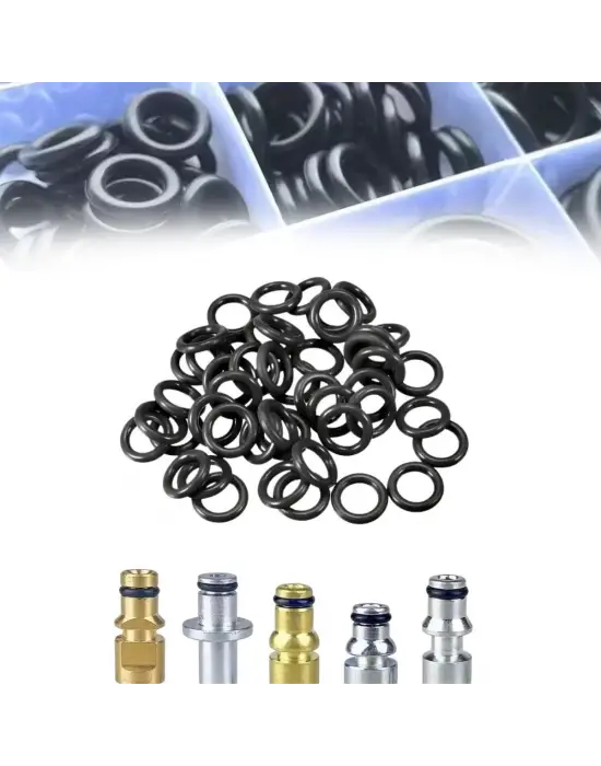 225 Parça Kauçuk Conta Seti ,kendiliğinden Saklama Kutulu O Halkası Seti