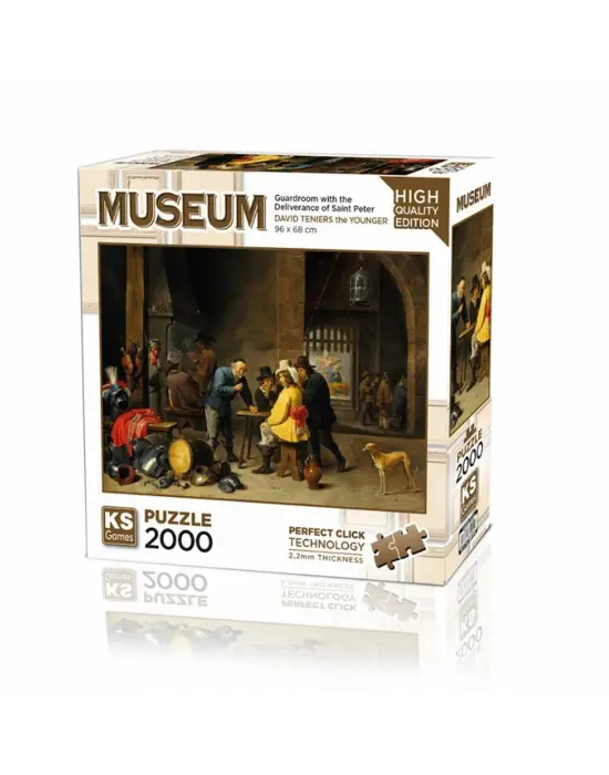22518 Guardroom With The Deliverance Of Saint Peter 2000 Parça Puzzle