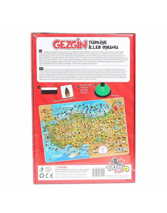 Omarı Türkiye İllerini Keşfet Gezgin Oyunu