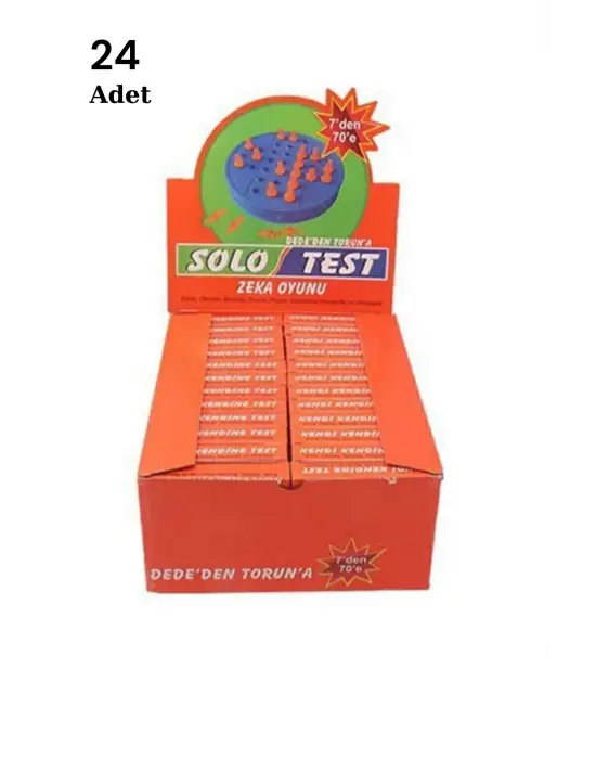 Omarı 24 Adet Zeka Oyunu Seti - Nostaljik ve Eğlenceli