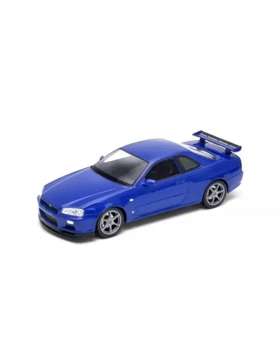 Omarı Görkemli 1:24 Ölçekli Nissan Skyline GT-R R34 Model Araba
