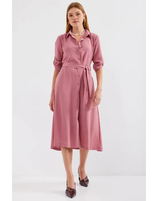 Göz Alıcı Gömlek Elbise