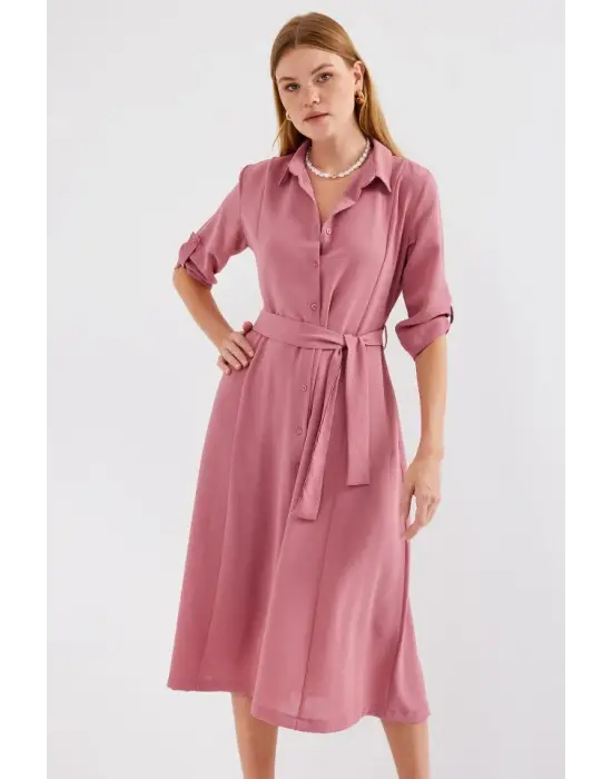 Göz Alıcı Gömlek Elbise