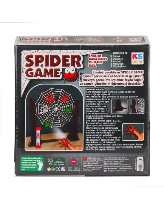 Omarı Eğlenceli ve Zeka Geliştirici Spider Oyunu