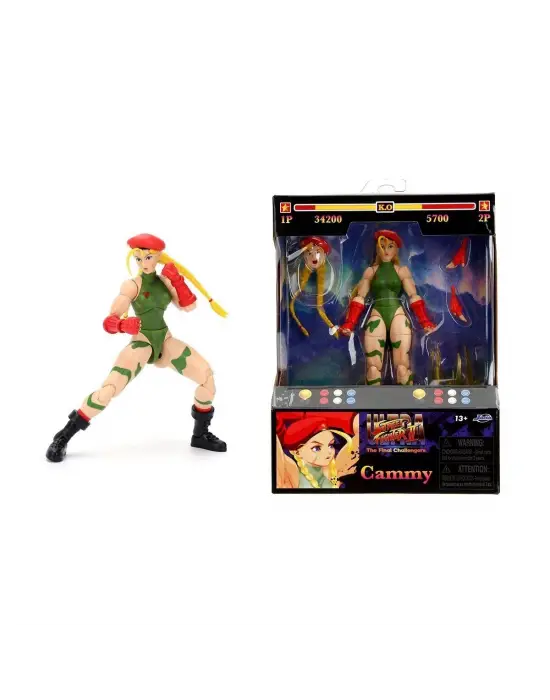 Omarı Street Fighter II Cammy 6 Figür