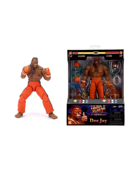 Omarı Street Fighter II Dee Jay 6 Figür