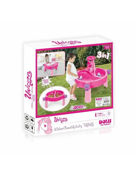 2570 Unicorn Su ve Kum Aktivite Masası -Dolu