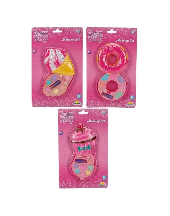 Omarı Işıltılı ve Canlı Renklere Sahip Makyaj Seti