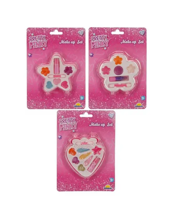 2594 SUN-Makyaj Seti Sürülebilir - Yıldız/Çiçek/Kalp Şekilli