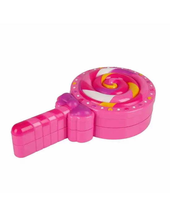 2598 Lolipop Şekilli 2 Katlı Makyaj Güzellik Seti