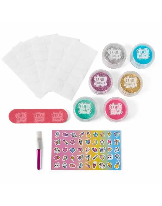 Omarı Işıltılı Tırnaklar İçin Yenilikçi Cool Maker Seti