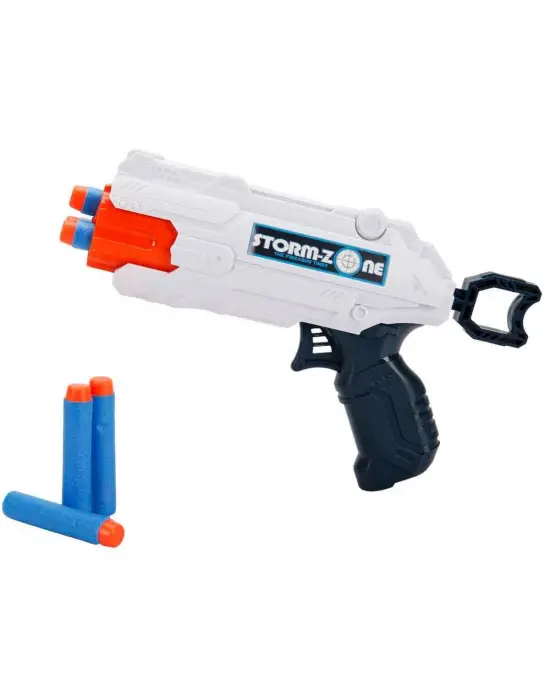 2712 Zapp 6 Mermili Sünger Dart Atan Silah -Sunman