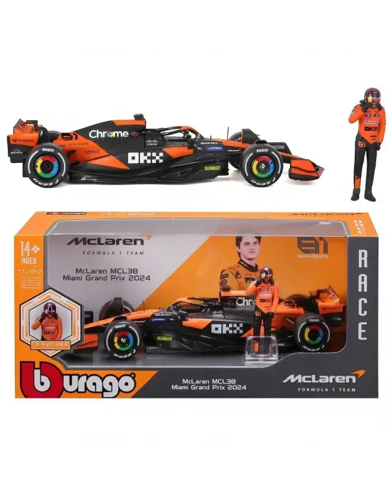 28040 SUN-BUR-1 24 FORMULA MCLAREN MCL38 1 FGR 2A