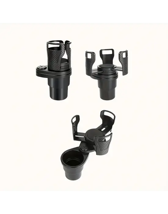 2’si 1 Arada Ayarlanabilir Araç Bardak Tutucu, Genişleyebilir Üst Kısım 3”-6.2”, Şişe Adaptörü, Araba Organizatörü, Dayanıklı Taban, Ramblers Hydroflask Uyumlu, Modern Araç Düzenleyic