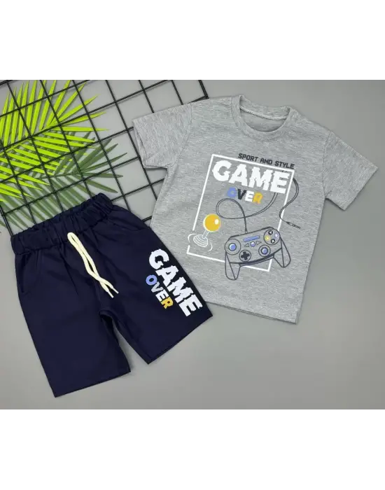 3/5 Yaş Game Konsol Baskılı Çocuk Takımı