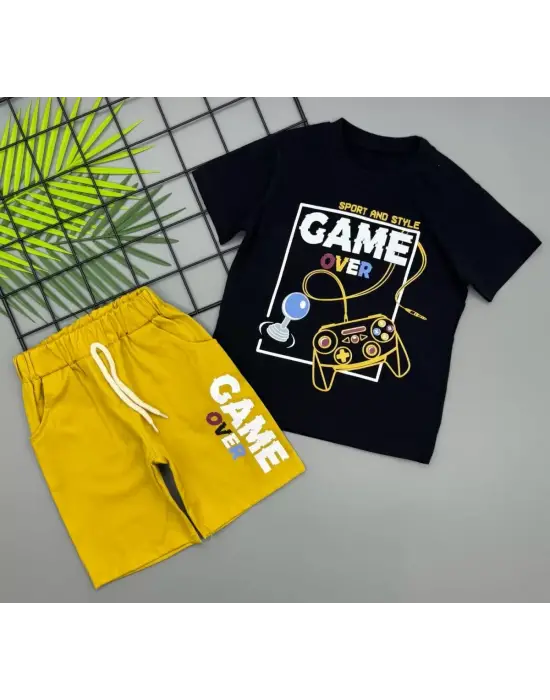 3/5 Yaş Game Konsol Baskılı Çocuk Takımı