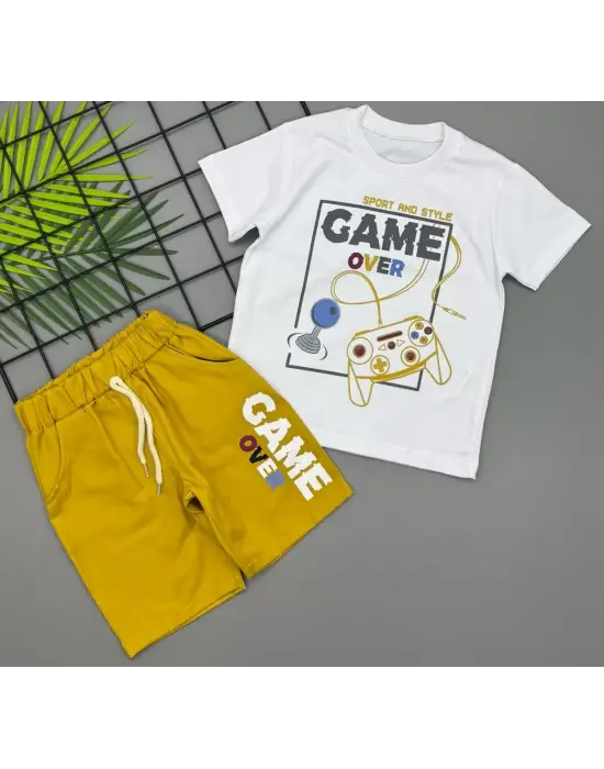 3/5 Yaş Game Over Baskılı Çocuk Takımı