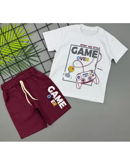 3/5 Yaş Game Over Baskılı Çocuk Takımı