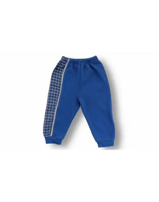 Şık Sweatli Erkek Bebek Takımı Mavi