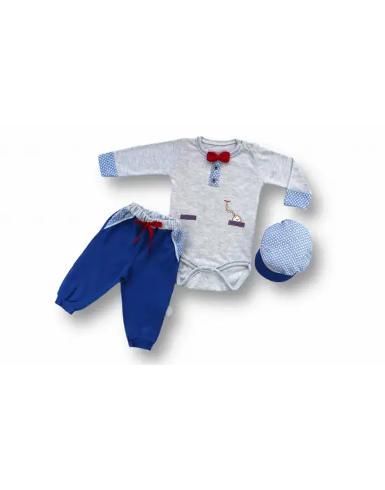 Casual Erkek Bebek Takımı Mavi