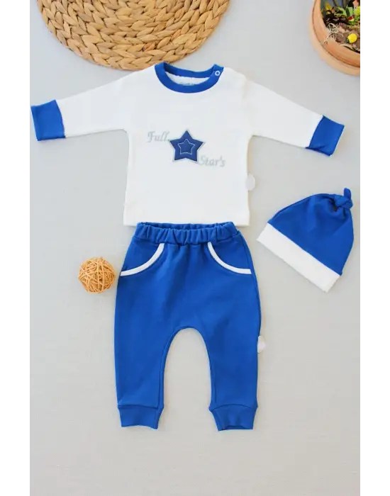 Göz Alıcı Nakış Detaylı Bebek Takımı