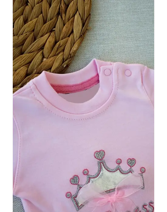 Trend Uzun Kollu Sweat 3lü Erkek Bebek Takımı