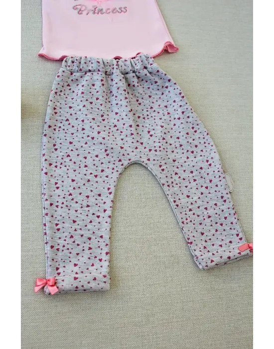 Trend Uzun Kollu Sweat 3lü Erkek Bebek Takımı