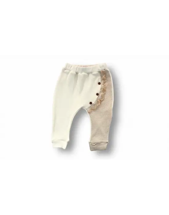 Zarif Minik Sincap Nakışlı Bebek Takımı