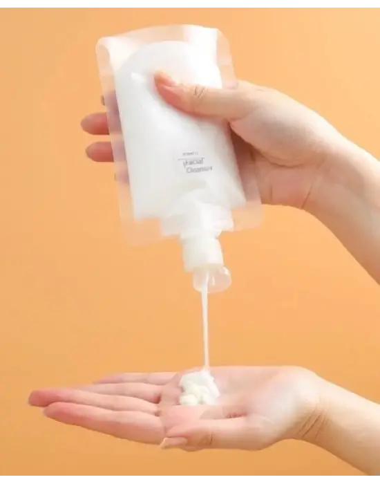 3 Adet 100ml Krem Şampuan Kabı Tekrar Kullanılabilir Set