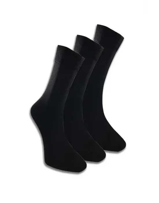 Omarı Bambu Lastiği Olmayan Erkek Diyabetik Çorap Seti