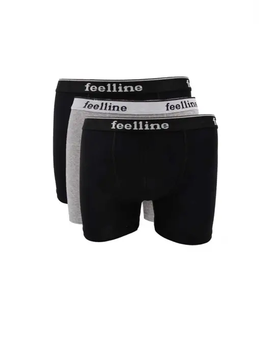 Çarpıcı Pamuklu Likralı Erkek Boxer